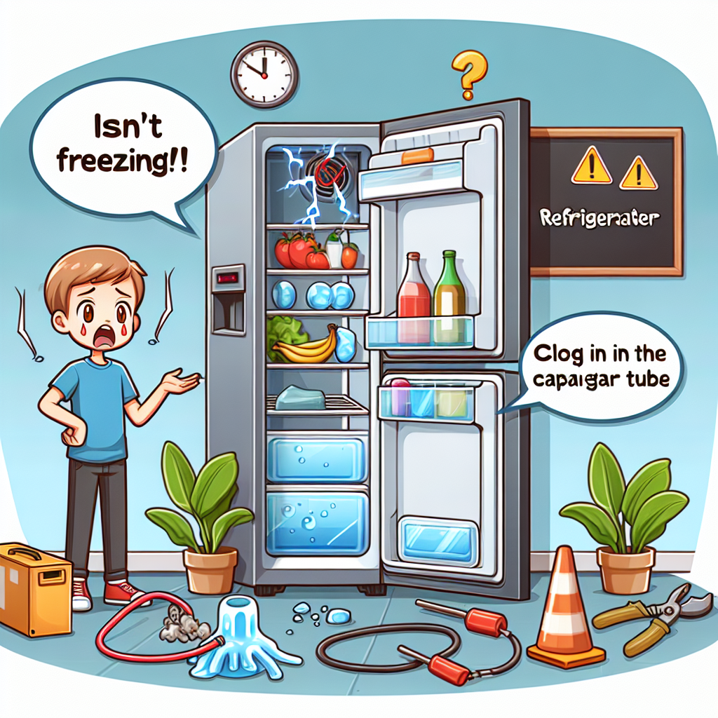 холодильник не морозит, холодильник не морозит утечка хладагента, холодильник не морозит засор капиллярной трубки, холодил…